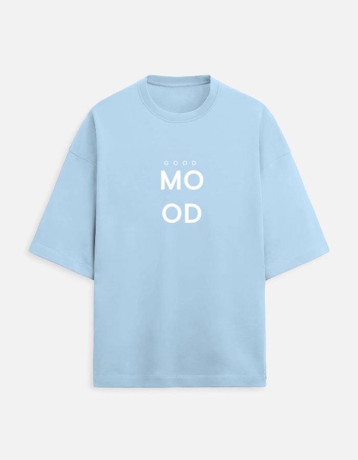 Good Mood Oversized Printed T-Shirt